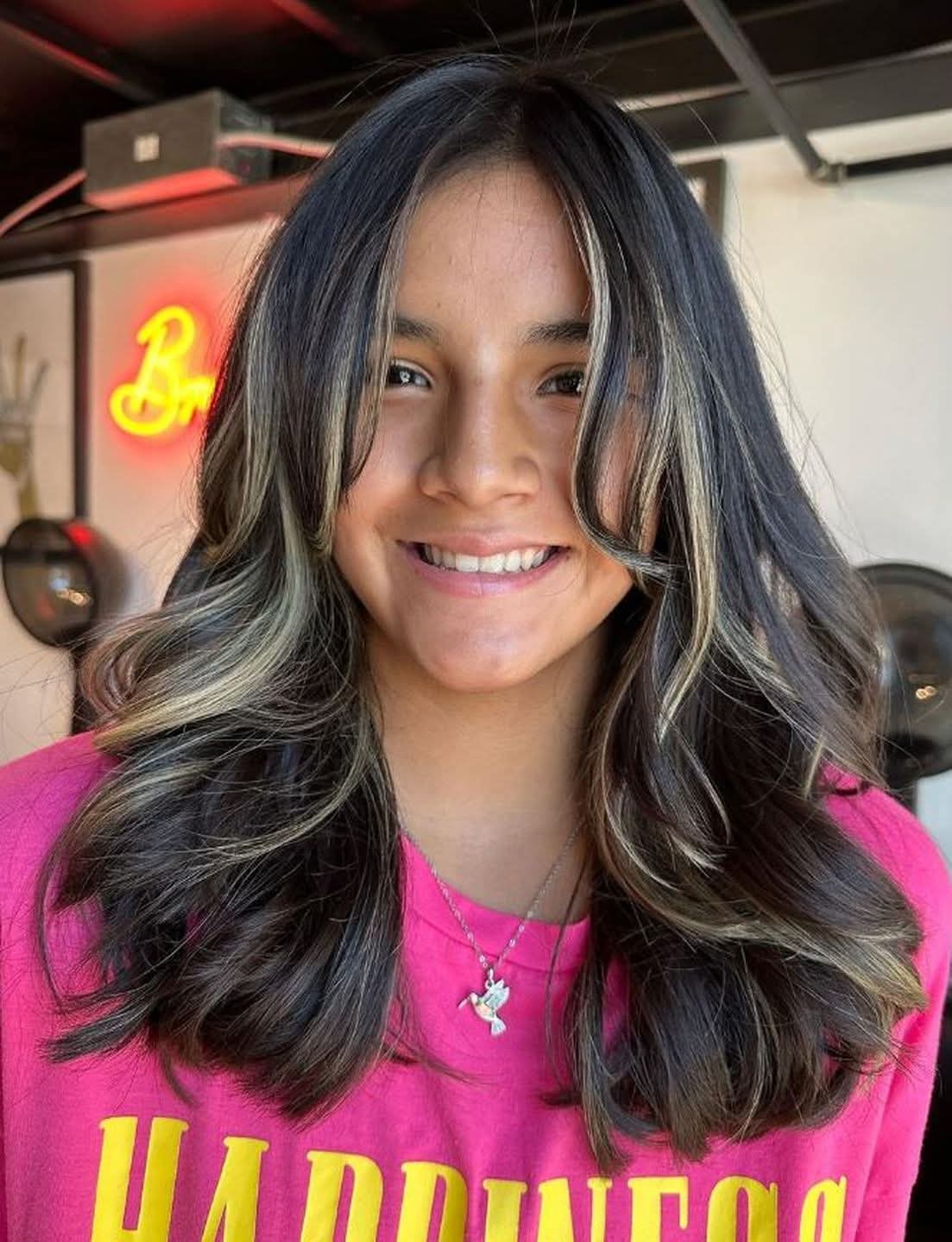 Men's haircut and styling